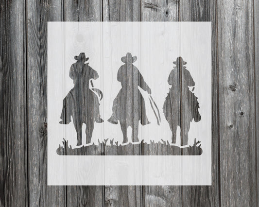 Cowboy Stencil, Reusable Stencil For Painting, 733