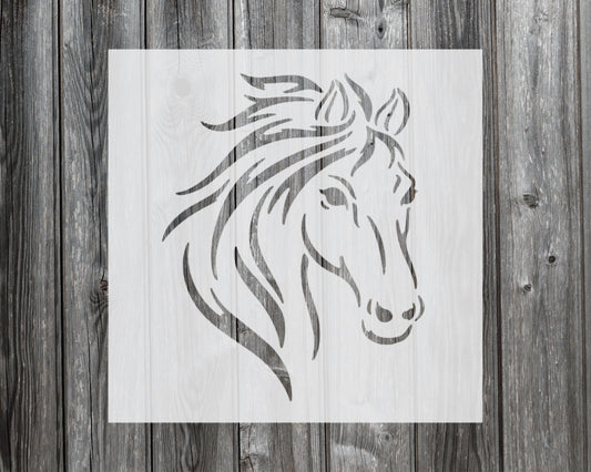 Horse Stencil, Reusable Stencil For Painting, 835