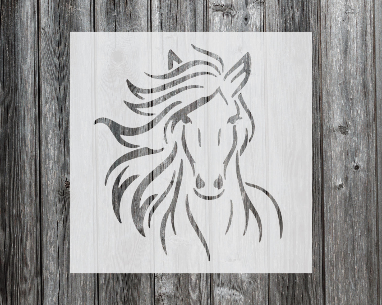 Horse Stencil, Reusable Stencil For Painting, 745