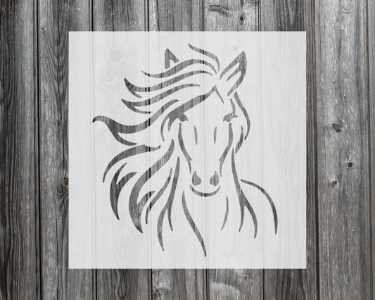 Horse Stencil, Reusable Stencil For Painting, 745