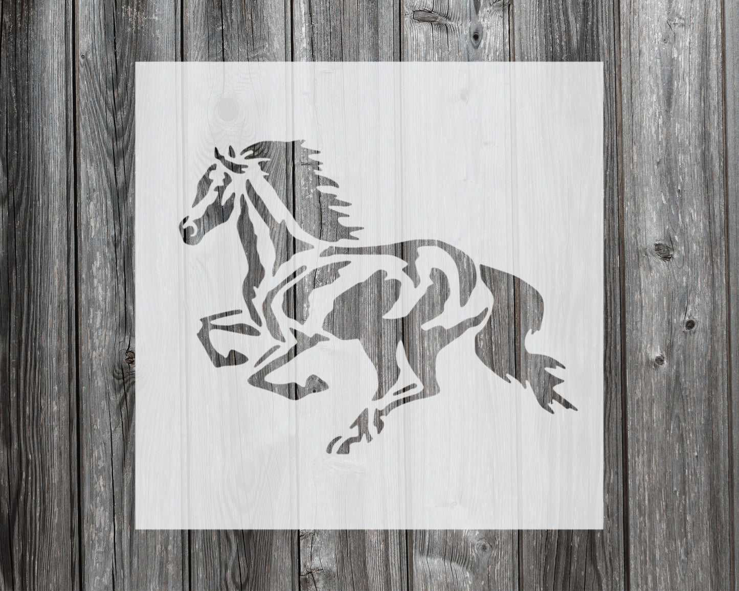 Horse Stencil, Reusable Stencil For Painting, 1027