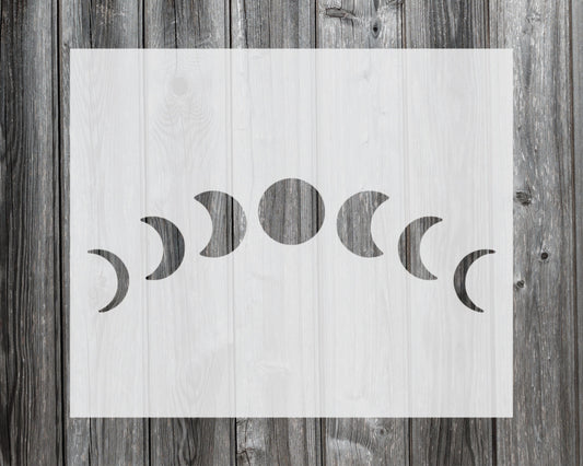 Moon Phase Stencil, Reusable Stencil For Painting, 1053