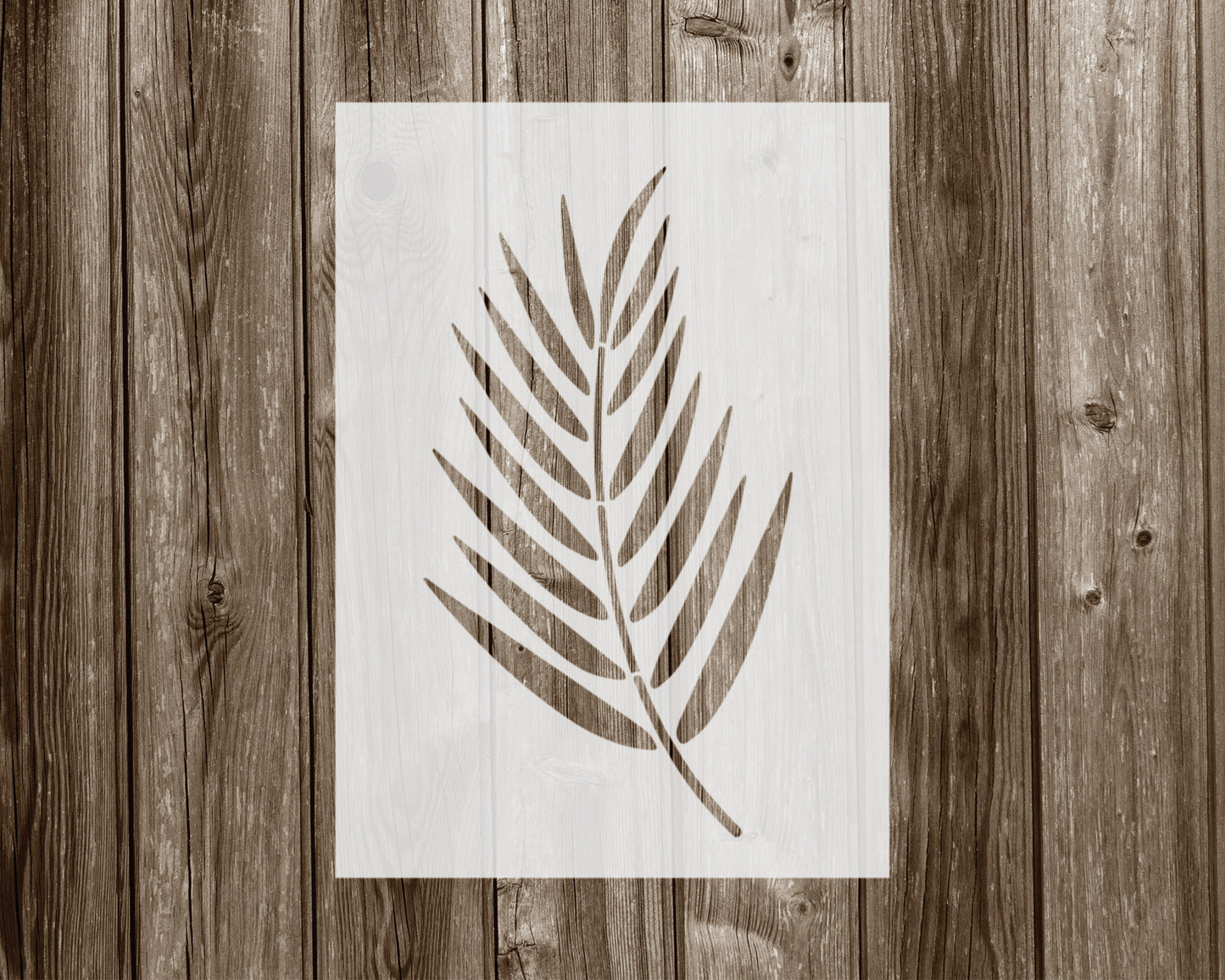 Palm Leaf Stencil, Reusable Stencil For Painting, 1045