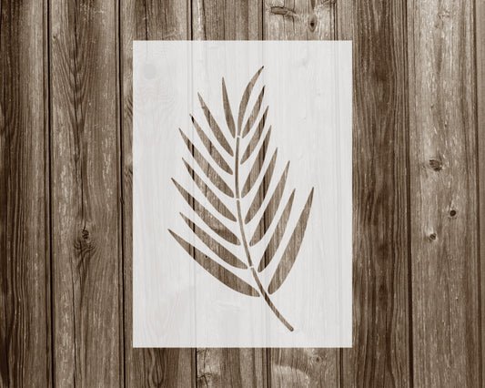 Palm Leaf Stencil, Reusable Stencil For Painting, 1045