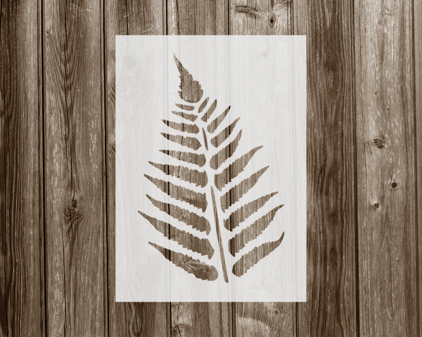 Fern Stencil, Reusable Stencil For Painting, 1049