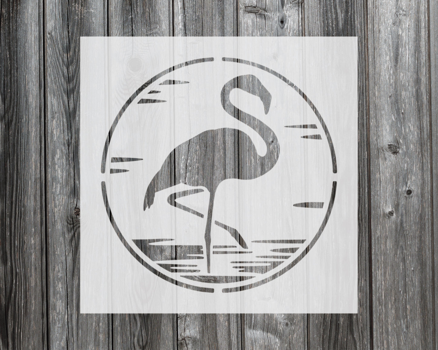 Flamingo Stencil, Reusable Stencil For Painting, 635