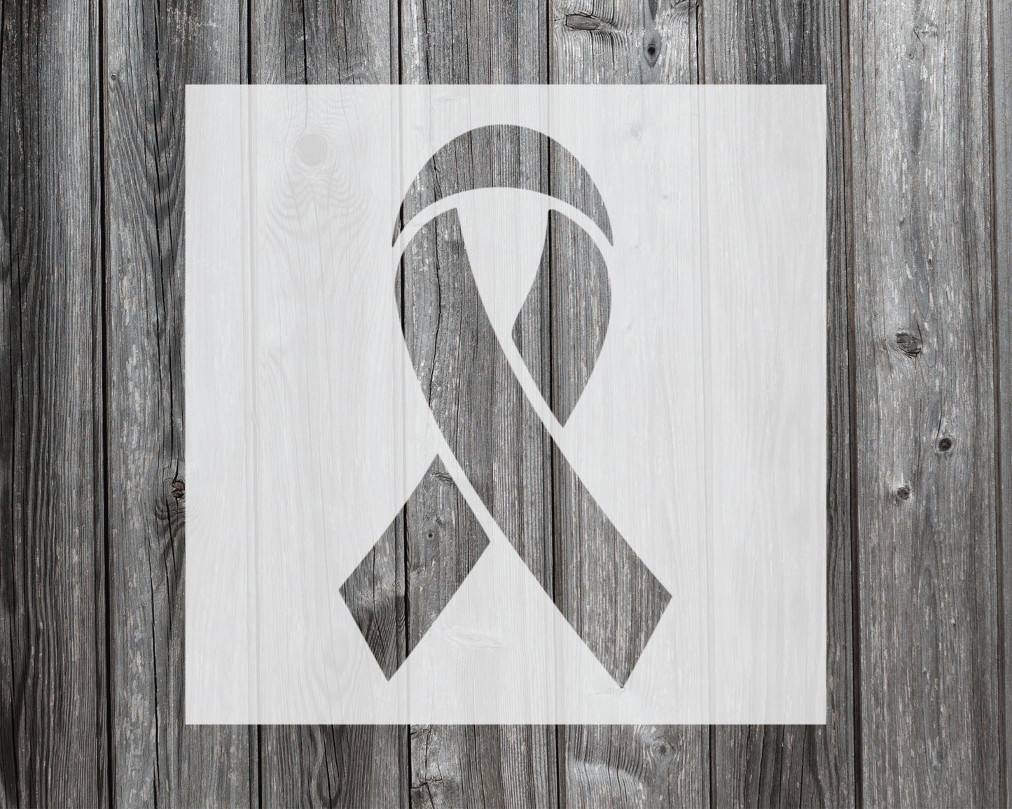 Awareness Ribbon Stencil, Reusable Stencil For Painting, 117