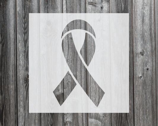 Awareness Ribbon Stencil, Reusable Stencil For Painting, 117