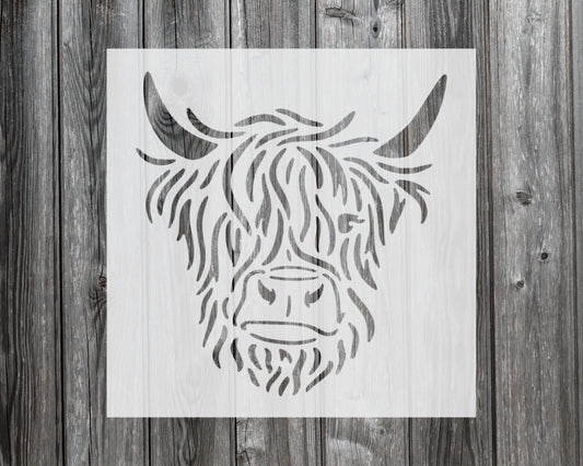 Cow Stencil, Reusable Stencil For Painting, 816