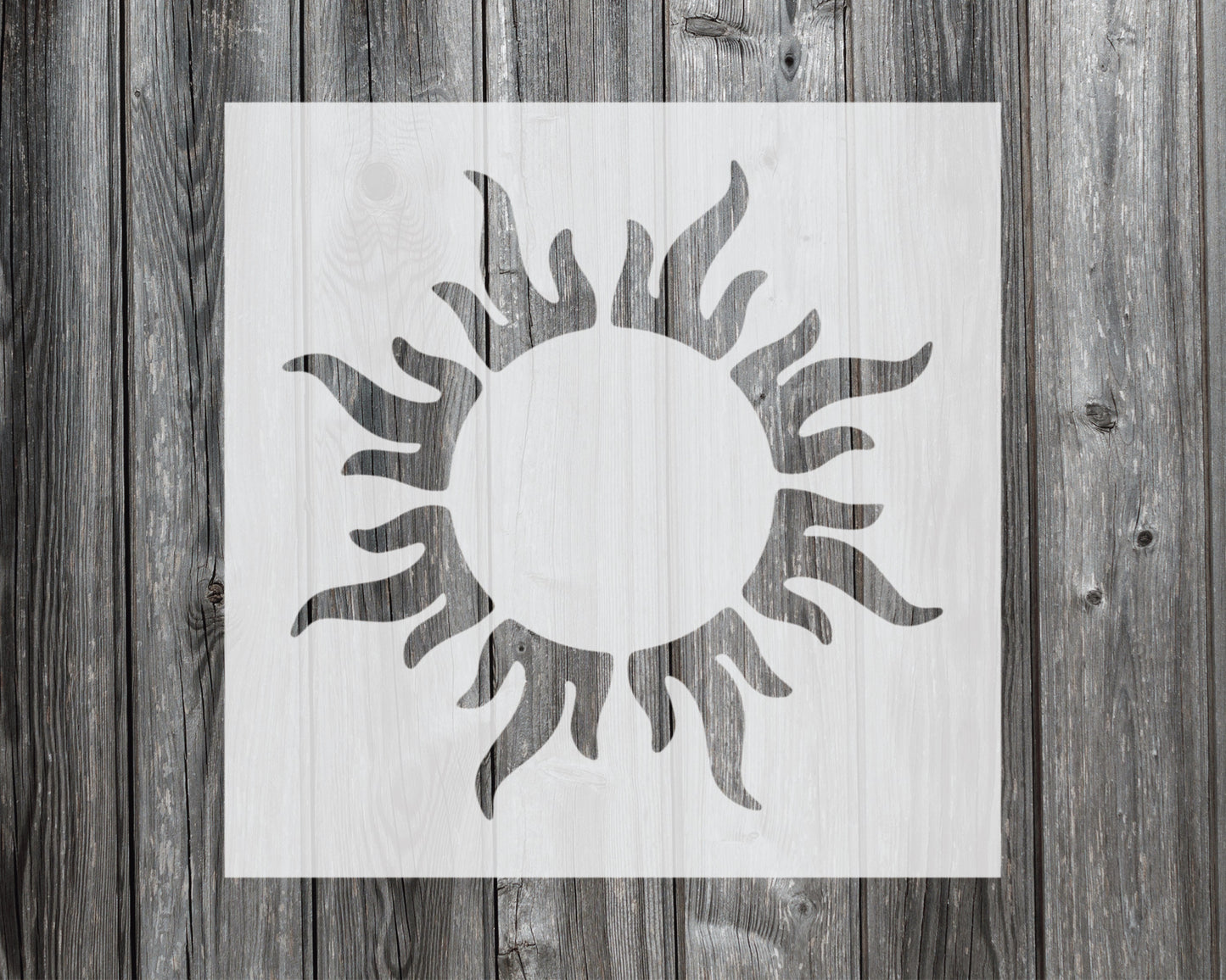 Sun Stencil, Reusable Stencil For Painting, 488