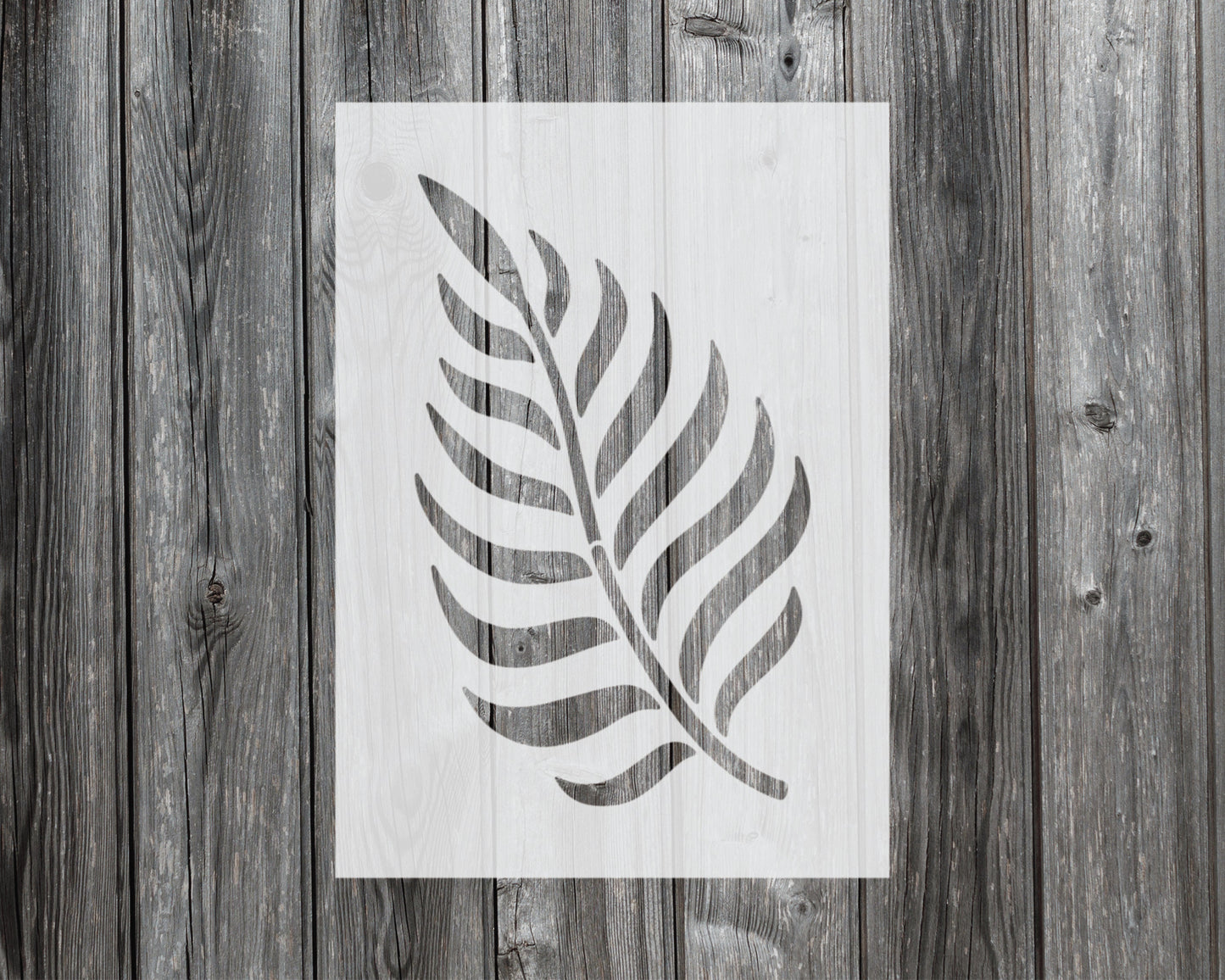 Palm Leaf Stencil, Reusable Stencil For Painting, 1054