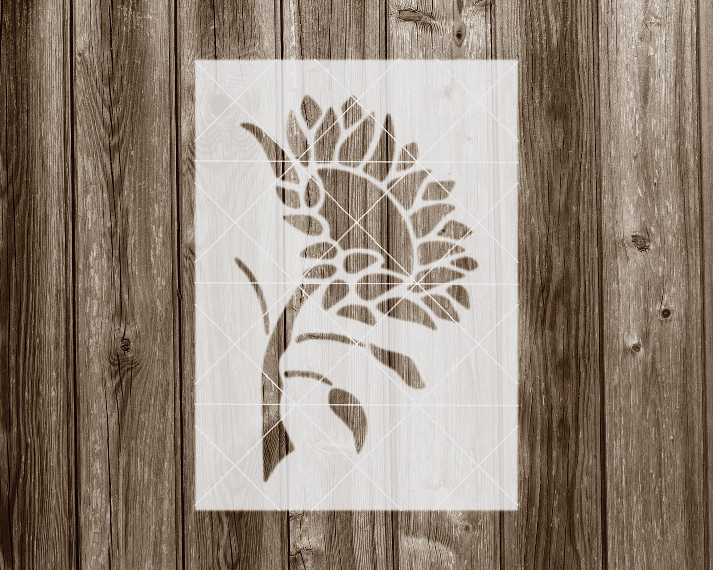 Sunflower Stencil, Reusable Stencil For Painting, 1089