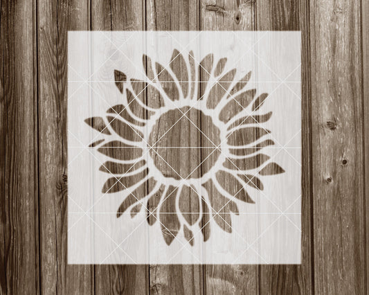 Sunflower Stencil, Reusable Stencil For Painting, 1062