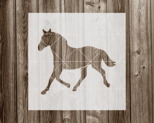 Horse Stencil, Reusable Stencil For Painting, 1065