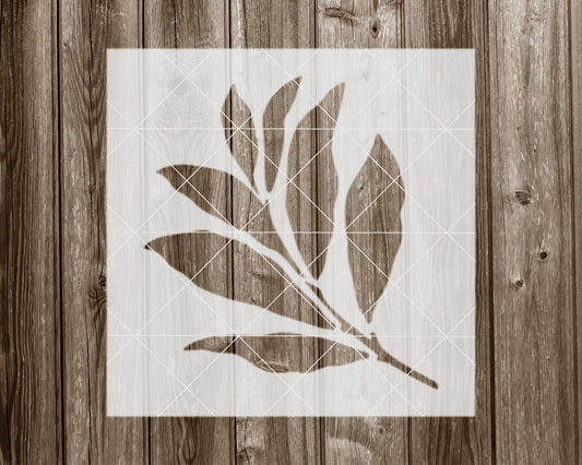 Leaves Stencil, Reusable Mylar Craft Stencil, 1076