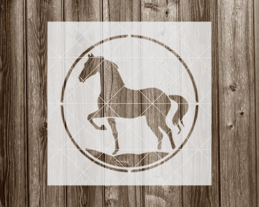 Horse Stencil, Reusable Stencil For Painting, 2012