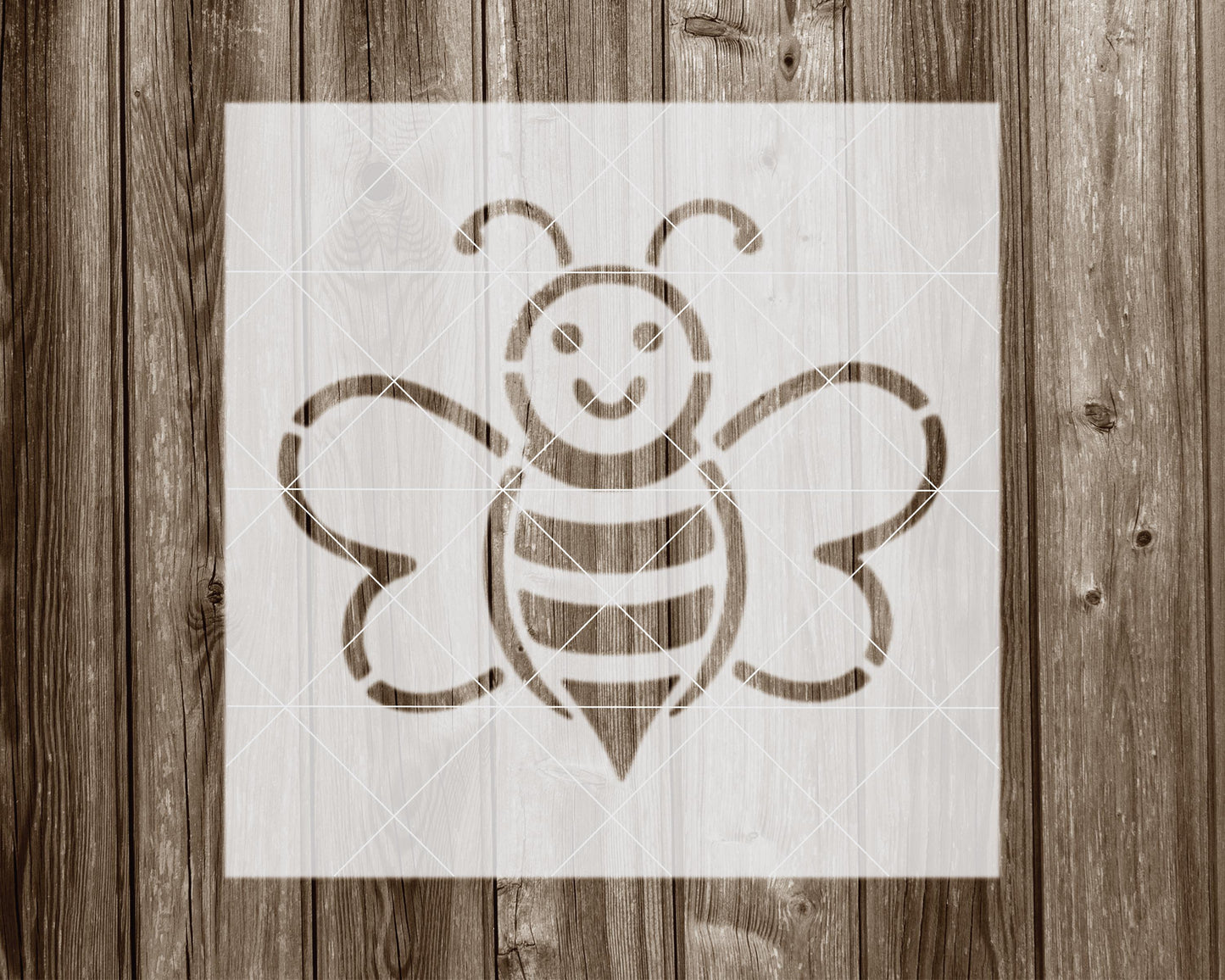 Bee Stencil, Reusable Stencil For Painting, 2034