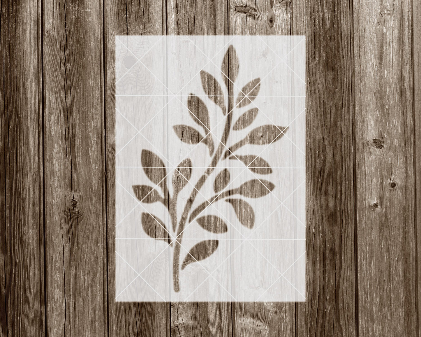 Tree Branch Stencil, Reusable Stencil For Painting, 2064